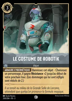 Le costume de Robotik 200/204 — Into the Inklands