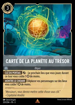 Carte de la Planète au Trésor 201/204 — Into the Inklands