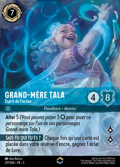 Grand-mère Tala - Esprit de l'océan 217/204 — Into the Inklands