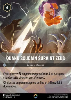 Quand soudain survint Zeus 222/204 — Into the Inklands
