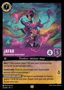 Jafar - Illusionniste ensorcelant 42/204 — Into the Inklands
