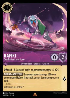Rafiki - Combattant mystique 54/204 — Into the Inklands