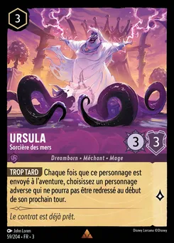 Ursula - Sorcière des mers 59/204 — Into the Inklands