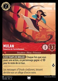 Mulan - Ennemie de l'envoutement 115/204 — Ursula's Return