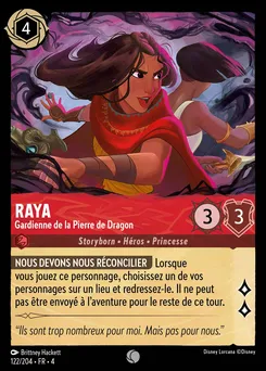 Raya - Gardienne de la Pierre de Dragon 122/204 — Ursula's Return