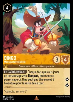 Dingo - Mousquetaire épéiste 12/204 — Ursula's Return