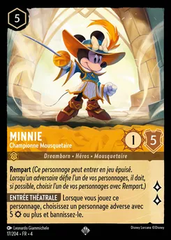 Minnie - Championne Mousquetaire 17/204 — Ursula's Return