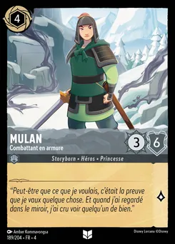 Mulan - Combattant en armure 189/204 — Ursula's Return