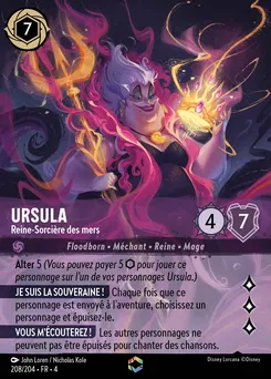 Ursula - Reine-Sorcière des mers 208/204 — Ursula's Return