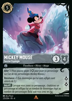 Mickey Mouse - Sorcier Espiègle 225/204 — Ursula's Return