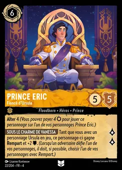Prince Eric - Fiancé d'Ursula 22/204 — Ursula's Return