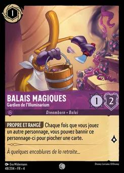 Balais magiques - Gardien de l'Illuminarium 48/204 — Ursula's Return