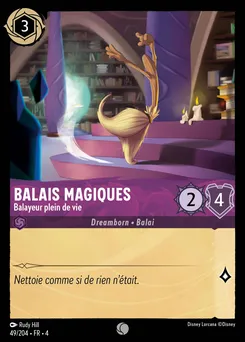 Balais magiques - Balayeur plein de vie 49/204 — Ursula's Return