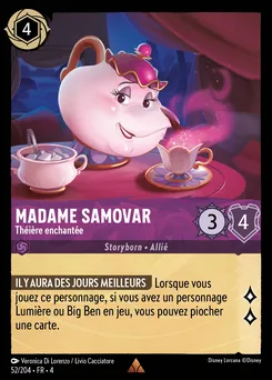Madame Samovar - Théière enchantée 52/204 — Ursula's Return