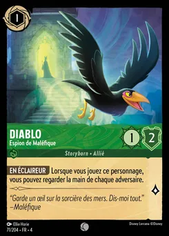 Diablo - Espion de Maléfique 71/204 — Ursula's Return
