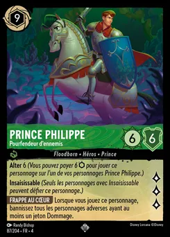 Prince Philippe - Pourfendeur d'ennemis 87/204 — Ursula's Return
