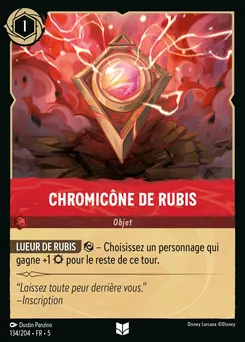 Chromicône de Rubis 134/204 — Shimmering Skies
