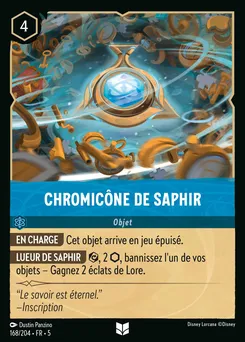 Chromicône de Saphir 168/204 — Shimmering Skies