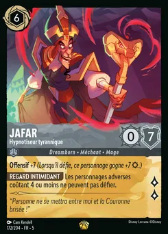 Jafar - Hypnotiseur tyrannique 172/204 — Shimmering Skies