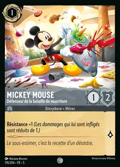 Mickey Mouse - Défenseur de la bataille de nourriture 176/204 — Shimmering Skies