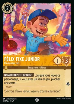 Félix Fixe Junior - Promeneur ravi 17/204 — Shimmering Skies