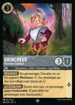 Grincheux - Chevalier sceptique 186/204 — Shimmering Skies