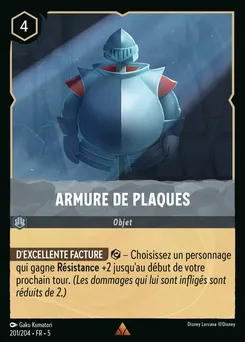 Armure de plaques 201/204 — Shimmering Skies