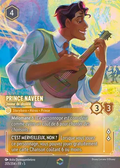 Prince Naveen - Joueur de ukulélé 205/204 — Shimmering Skies