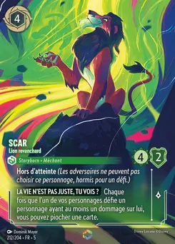 Scar - Lion revanchard 212/204 — Shimmering Skies