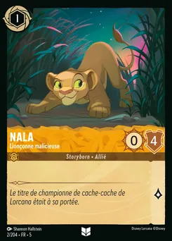 Nala - Lionçonne malicieuse 2/204 — Shimmering Skies