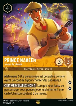 Prince Naveen - Joueur de ukulélé 3/204 — Shimmering Skies