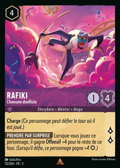 Rafiki - Chamane duelliste 55/204 — Shimmering Skies