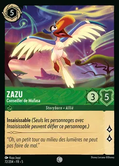 Zazu - Conseiller de Mufasa 72/204 — Shimmering Skies