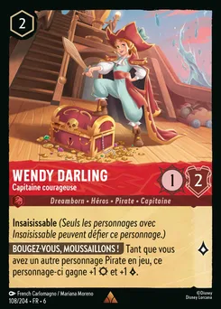 Wendy Darling - Capitaine courageuse 108/204 — Azurite Sea