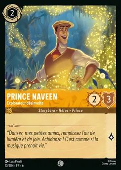 Prince Naveen - Explorateur désinvolte 10/204 — Azurite Sea