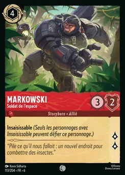 Markowski - Soldat de l'espace 113/204 — Azurite Sea