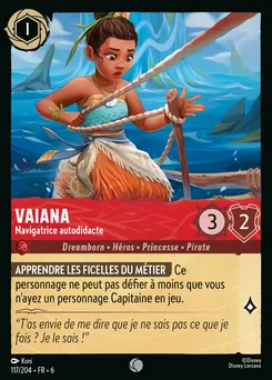 Vaiana - Navigatrice autodidacte 117/204 — Azurite Sea