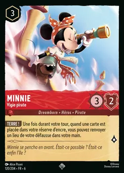 Minnie - Vigie pirate 120/204 — Azurite Sea