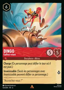 Dingo - Gaffeur volant 123/204 — Azurite Sea