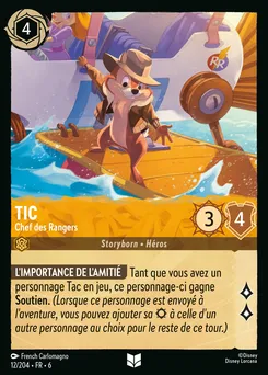 Tic - Chef des Rangers 12/204 — Azurite Sea