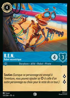 B.E.N. - Robot excentrique 137/204 — Azurite Sea