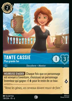 Tante Cassie - Plus grande fan 138/204 — Azurite Sea