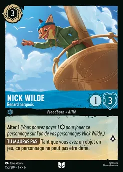 Nick Wilde - Renard narquois 150/204 — Azurite Sea