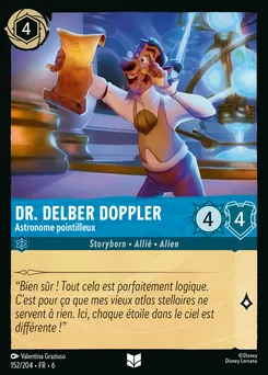 Dr. Delber Doppler - Astronome pointilleux 152/204 — Azurite Sea