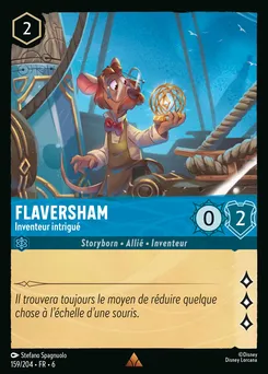 Flaversham - Inventeur intrigué 159/204 — Azurite Sea