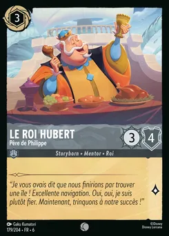 Le Roi Hubert - Père de Philippe 179/204 — Azurite Sea
