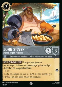 John Silver - Maître-coq du vaisseau 181/204 — Azurite Sea