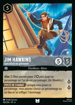 Jim Hawkins - Spécialiste en gréement 183/204 — Azurite Sea