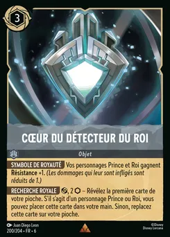 Cœur du détecteur du roi 200/204 — Azurite Sea