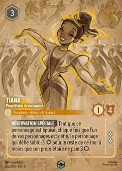 Tiana - Propriétaire de restaurant 206/204 — Azurite Sea